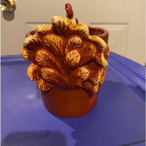 Chicken flower pot